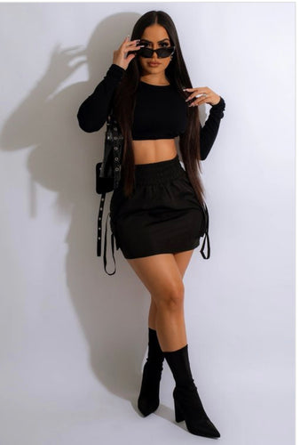 Cargo Mini Skirt