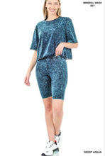 Acid Wash Biker Set