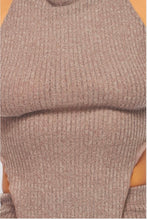 Halter Turtle Neck Set