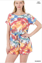 Tie-Dye Rainbow Romper