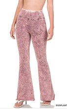 Acid Wash Booty Pants Set