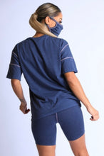 Contrast Biker Set